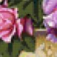 Предпросмотр схемы вышивки «пионы в вазе» (№398034)