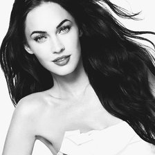 Схема вышивки «Меган Фокс»