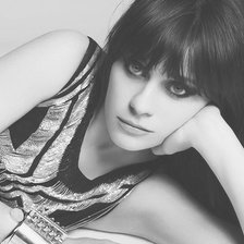 Схема вышивки «Зои Дешанель»