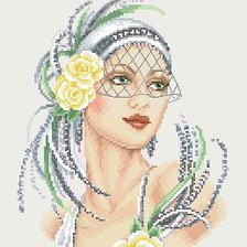 Схема вышивки «в стиле ретро»