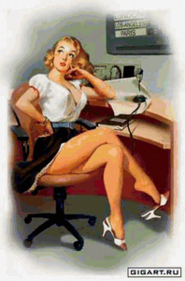 Арт художницы-иллюстратора Татьяны Дорониной - живопись, девушка - предпросмотр