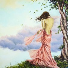 Схема вышивки «Под шепот ветра»