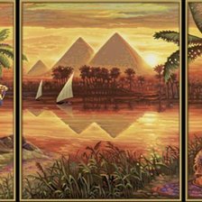 Схема вышивки «восток»