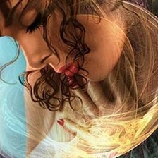 Схема вышивки «мадонна»