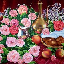 Схема вышивки «натюрморт»