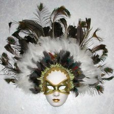 Схема вышивки «Венецианская маска»