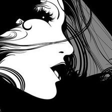 Схема вышивки «Силуэт»