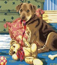 Схема вышивки «dog»