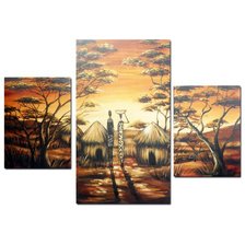 Схема вышивки «африка»