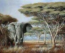 Схема вышивки «слон»