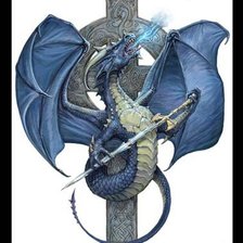 Схема вышивки «Дракон»