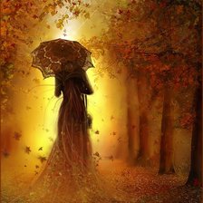 Схема вышивки «сама осень»