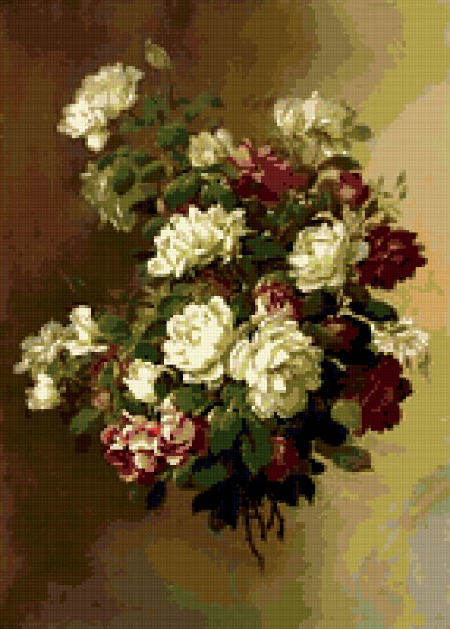 и снова розы - цветы, букет - предпросмотр