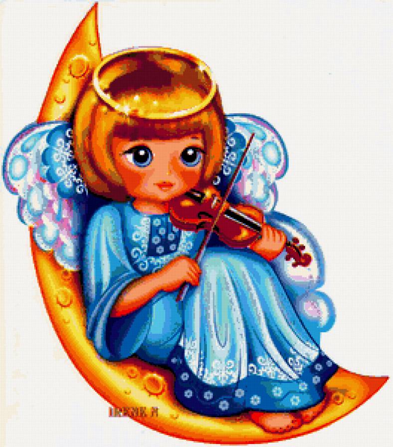 колыбельная - для детей, дети, скрипка, детям, подушка, ангел-хранитель, ангелы - предпросмотр