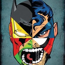 Схема вышивки «Супергерои»