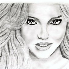 Схема вышивки «Красотка»