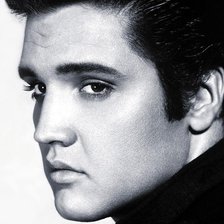 Схема вышивки «Elvis Presley»