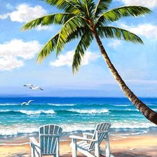 Схема вышивки «Тропический рай»