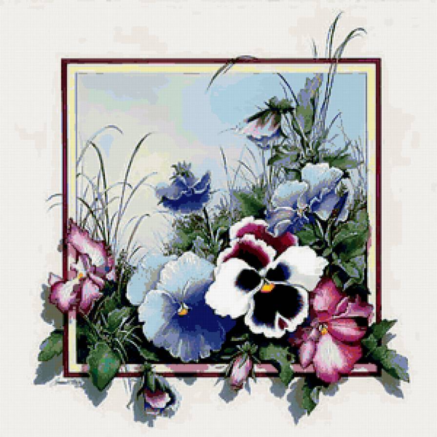 анютины глазки - анютины глазки - предпросмотр