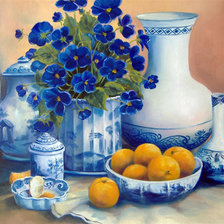 Схема вышивки «buket»