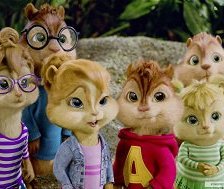 Схема вышивки «elvin i burunduki»