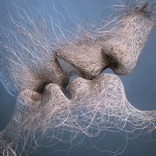 Схема вышивки «поцелуй в сплетении»