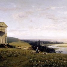 Схема вышивки «Мельница»