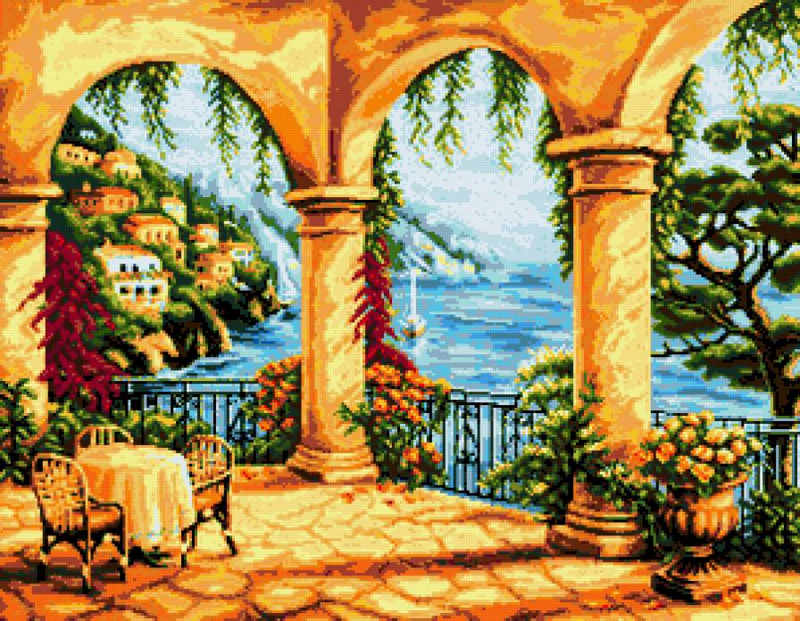 вид на море - предпросмотр