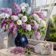 Схема вышивки «на окне!»