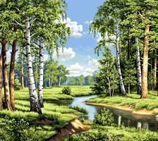 летний пейзаж