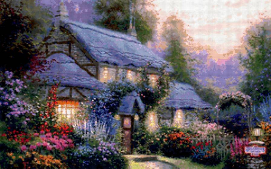 Домик - томас кинкейд - предпросмотр