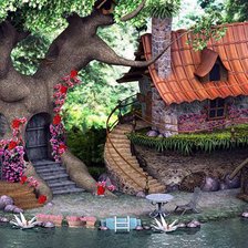 Схема вышивки «природа»