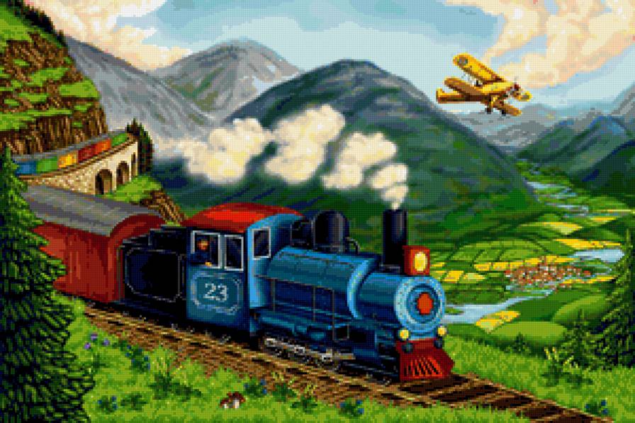 поезд - детям - предпросмотр