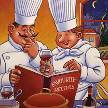 Схема вышивки «повара»