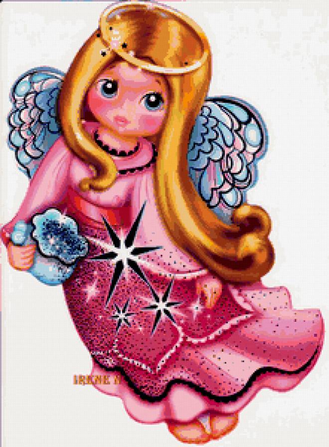 №401383 - ангел-хранитель, дети, для детей, девочка, живопись, ангел, детям - предпросмотр