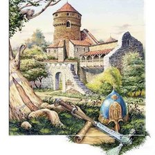 Схема вышивки «крепости Украины»