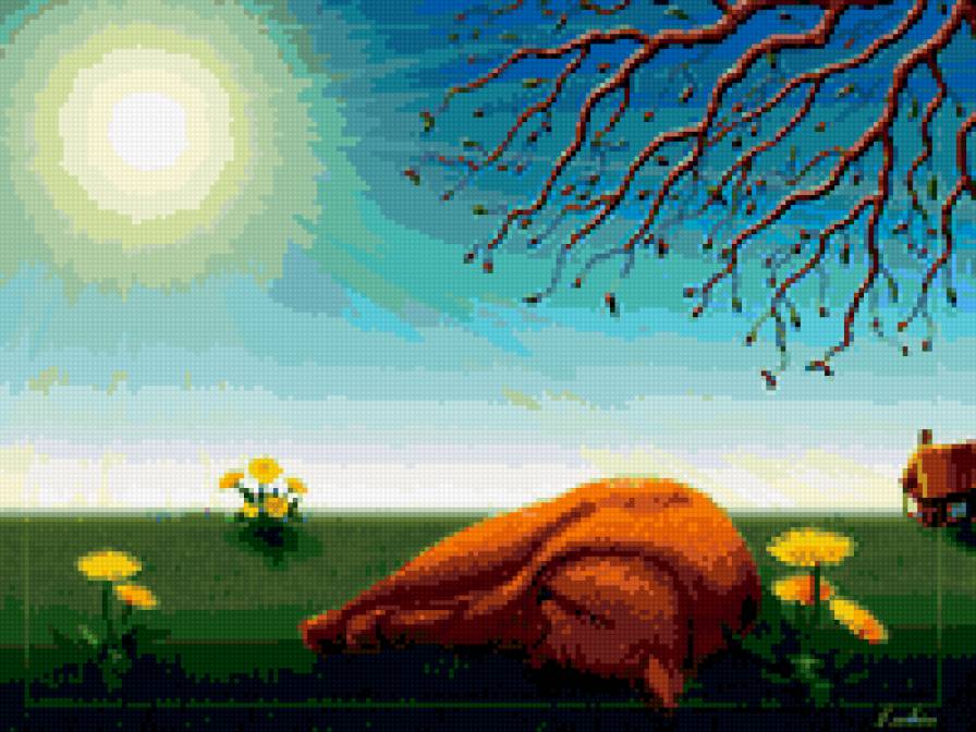 Весна - весна, кошка, солнце - предпросмотр