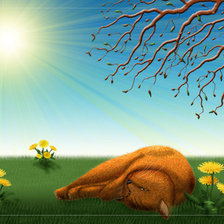 Схема вышивки «Весна»