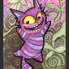 Схема вышивки «Кот»