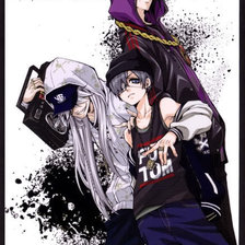 Схема вышивки «трио»