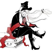 Схема вышивки «гробовщик»