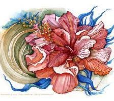 Схема вышивки «orhideya»