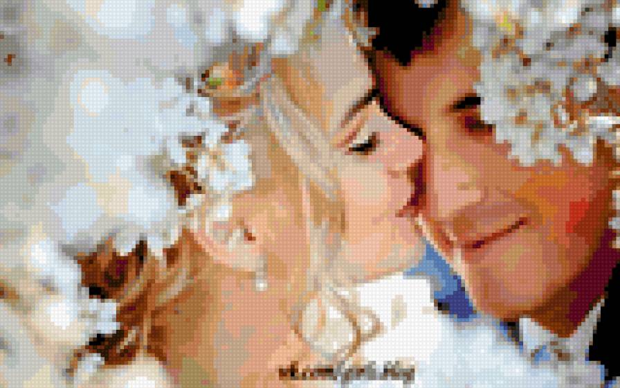 Чувства. - поцелуй, двое., любовь - предпросмотр