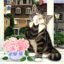 Схема вышивки «Чистюля»