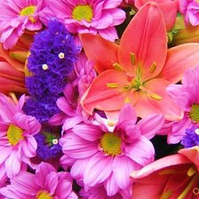 Схема вышивки «цветы»