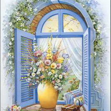 Схема вышивки «buket»