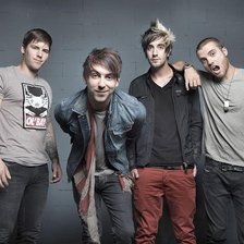 Схема вышивки «all time low»