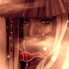 Схема вышивки «Итачи»