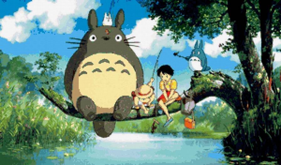 тоторо - тоторо, аниме - предпросмотр