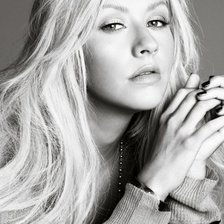 Схема вышивки «Christina Aguilera»